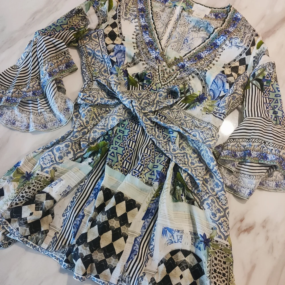 Camilla playsuit Silk - Picture 1 of 4